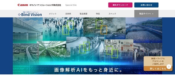 Bind Visionのキャプチャ
